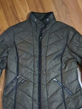 Gerry Weber Black Quilted Inner-Lined Jacket